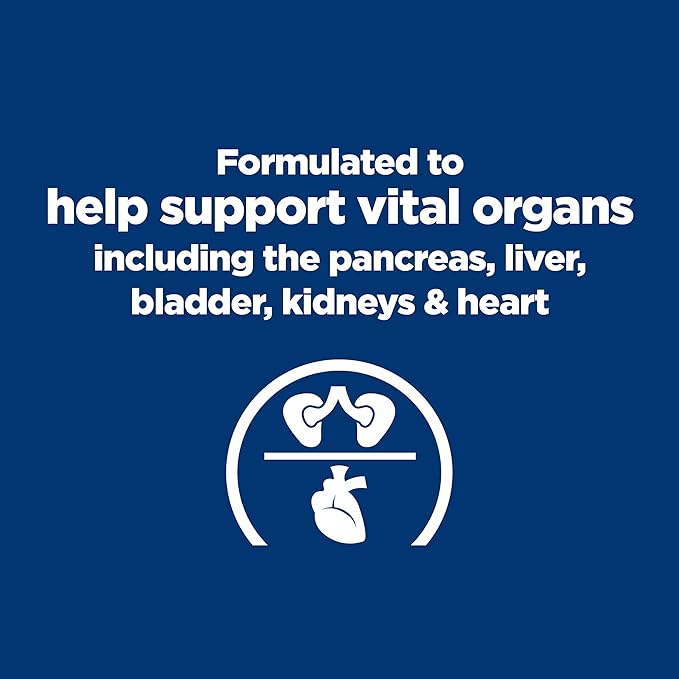 Hill's Prescription Diet Multi-Organ Support Chicken Cat Wet Food, 24 x 5.5 oz case