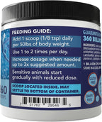 Probiotics for Dogs -(360 Scoops)-Probiotic Miracle -Advanced, Species Specific Probiotics and Prebiotics to Stop Diarrhea, Loose Stool, and Yeast-Plus Immune Support