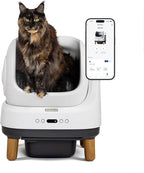 PetSafe ScoopFree OpenSky Automatic Self-Cleaning Cat Litter Box - Hands-Free Cleaning - Odor Control Litter System - App Controlled with Health Monitoring - Multi-Cat Compatible