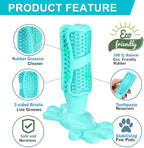 Chew Toy for Dog Toothbrush Stick Dog Toys for Aggressive Chewers Interactive Toys Treats Tough Toy to Keep Them Busy Chew for Small Dogs (Blue, L)