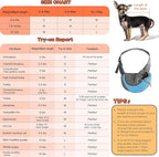 YUDODO Pet Dog Sling Carrier Breathable Mesh Travel Safe Sling Bag Carrier for Dogs Cats