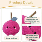 Durable and lnteractive Cat Teething Stick Toys: Chewing Stick, Grinding Teeth Rod, and chewable Cat Doll for Your Pet's Entertainment (Red)