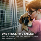 Ruff Town Dog Treats - Human Grade Beef Heart | Dehydrated Single Ingredient | High Protein, Low Fat, Hypoallergenic, Grain Free Training Treats | Ideal for All Breeds & Sizes, Made in USA(4oz)