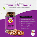 Freeze-Dried Chicken Heart Treats for Cats & Dogs – 100% Human Grade, Single Ingredient, High-Protein, Healthy Snack – No Additives or Preservatives – 1.4oz - Inspected & Tested in USA