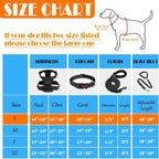 No Pull Dog Harness, Collar & Leash Set | Includes Dog Seat Belt, Collapsible Bowls & Poop Bag Dispenser. Ideal for Training, Walking, Hiking. Fits Small to Large Dogs(Black-S)