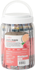 Simply Puree Ahi Tuna Tub for Cats | 48 Individual Servings of High-Protein, All-Natural Grain-Free Cat Treats | Easy-to-Serve, Delicious Puree Perfect for Snacking or Rewarding Your Cat