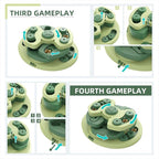 KADTC Dog Puzzle Toy for Small/Medium/Large Dogs Puppy Food/Treat Toys Level 3 in 1 Interactive Mental Stimulation Brain Games Boredom Busters Keep Them Busy Beginner Enrichment Puzzles Toys