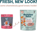 Shameless Pets Crunchy Cat Treats - Kitty Treats for Cats with Skin & Coat Support, Natural Ingredients Kitten Treats with Real Salmon, Healthy Flavored Feline Snacks - Yam Good Salmon, 1-Pk
