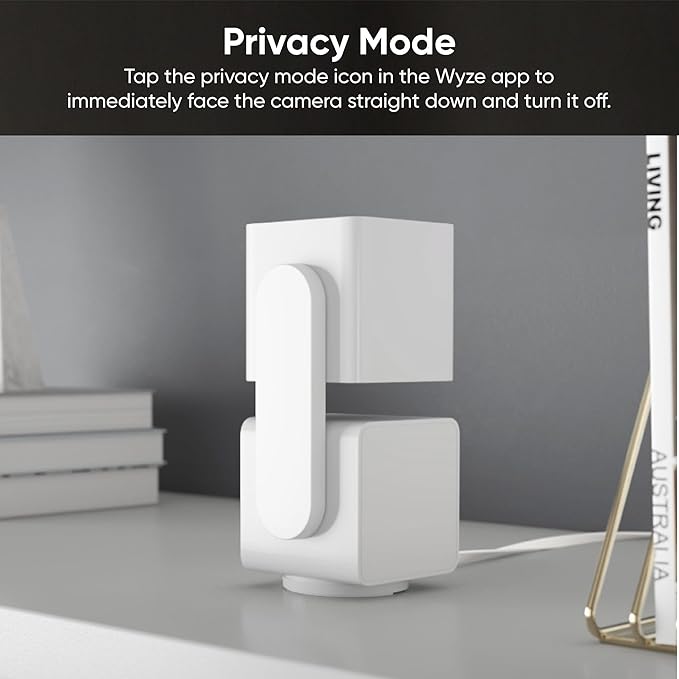 WYZE Cam Pan v3 Indoor/Outdoor IP65 1080P 360° Pan/Tilt/Zoom WiFi Smart Home Security Camera, Motion Tracking for Baby/Pet, Color Night Vision, Works with Alexa&Google Assistant, Free Expert Setup