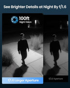 ZOSI C290 4K 8MP UHD Wired WiFi Security Camera Outdoor Indoor, Plug-in Pan/Tilt IP Camera, AI Human Face Vehicle Detection, Auto Tracking, Night Vision, Siren Alarm, 2-Way Audio, 64GB Memory Card