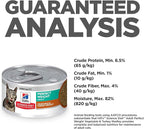 Hill's Science Diet Perfect Weight, Adult 1-6, Weight Management Support, Wet Cat Food, Turkey & Vegetables Stew, 2.9 oz Can, Case of 24