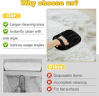 2 PCS 2025 Upgraded Five-Finger Pet Hair Remover Electrostatic Gloves, Pet Hair Removal Glove for Dog Cat Grooming, Durable Dogs Cats Hair Removal Tool for Furniture Car Couch Carpet Clothes