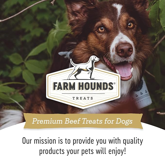 Farm Hounds - Beef Liver - Premium Natural Beef Liver Jerky For Dogs - Made From 100% Humanely Raised Cattle - Organ Treats - Great For Training & Treats - No Added Fillers - Made in USA - 4oz -2 Pack