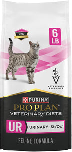 Purina Pro Plan Veterinary Diets UR Urinary St/Ox Feline Formula Dry Cat Food - 6 lb. Bag