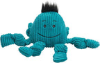 HuggleHounds Knottie Plush Octopus Dog Toy - Stuffed Animal Toy, Puppy Toys, Squeaky Dog Toy for Small, Medium & Large Dogs, Durable Plush to Keep Them Busy - Octavie Octopus, Small
