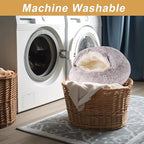 Dog Beds for Small Dogs, Cat Bed Cave, Washable Cute Cat Bed, Cozy Nook Pet Bed for Dogs or Cats, Anti-Slip Puppy Bed Fits up to 22 lbs Pets(Coffee, 24" x 24")