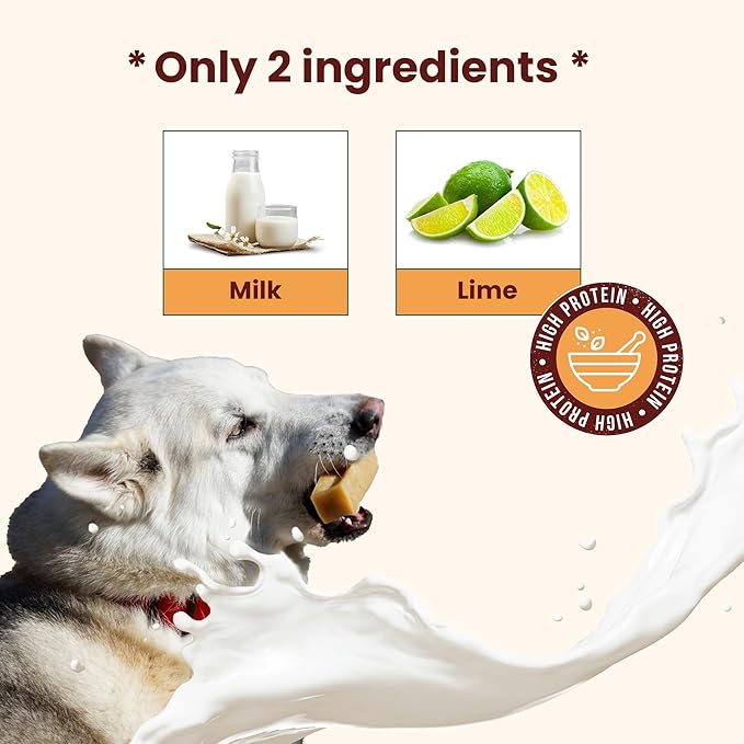 KATHMANDU'S Authentic Yak Cheese Himalayan Dog Chews Large (Pack of 4) - All Natural High Protein Dog Treats Per Chew, Delicious & Long Lasting for Aggressive Chewers | Odor & Gluten Free Chews