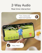 Noorio Security Cameras Wireless Outdoor/Indoor Magnetic, 2K Cameras for Home Security Battery Powered, AI Motion Detection 2.4G WiFi Security Camera Outdoor, Free Local Storage MagCam, B210-SE