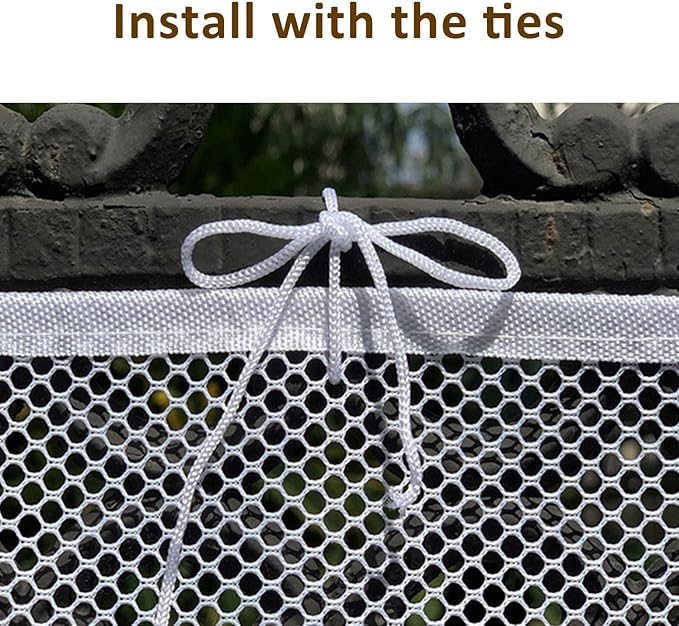 PetSafe Balcony Netting - Stairway Net for Pets & Kids, Clear (10ft*2.6ft Thick)