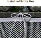 PetSafe Balcony Netting - Stairway Net for Pets & Kids, Clear (10ft*2.6ft Thick)