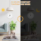 Pet Heating Pad for Cats and Small Dogs,Heated Cat Bed,Auto Temperature Control Waterproof Indoor Electric Pet Heating Pads for Cats with Chew Resistant Cord,20 * 16inch