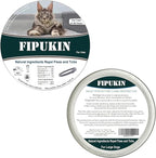 Natural Ingredients Flea Collar for Cats, Safe and Effective Flea and Tick Collar, Waterproof, 8 Months Protection, Free Comb and Tick Scoop,Prevention Treatment Drop, One Size Fits All, 1-Pack