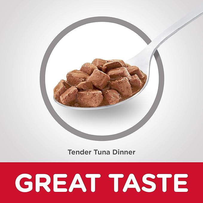 Hill's Science Diet Adult 1-6, Adult 1-6 Premium Nutrition, Wet Cat Food, Tuna Stew, 5.5 oz Can, Case of 24