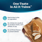 Blue Buffalo Tastefuls Savory Singles Natural Wet Cat Food in Gravy, 2.6-oz. Twin-Pack Tray, Turkey Entreé (24 Count)