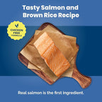 Blue Buffalo Life Protection Formula Adult Dry Dog Food, Helps Build and Maintain Strong Muscles, Made with Natural Ingredients, Salmon & Brown Rice Recipe, 15-lb. Bag