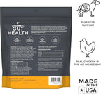 Dogswell Gut Health Slices Functional Dog Treats, Chicken 8 oz. Bag