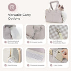 Dog Carriers for Small Dogs, Soft Sided Folding Small Dog Carrier for Dogs Medium Cats Puppies up to 13 Lbs, Washable Breathable Puppy Carrie Carrier for Outdoor Travel (Small Gray)