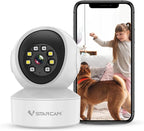VSTARCAM 1080P One Lens Indoor Security Cameras Wireless WiFi, Color Night Vision, Motion Detection, Two-Way Audio