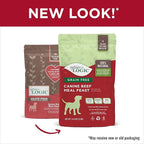 Nature's Logic Grain-Free Dry Dog Food - All-Natural, High Protein, No Synthetic Vitamins/Minerals - Gluten Free - Supports Healthy Digestion - All Breeds & Ages - Beef Meal Feast, 4.4lbs