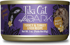 Tiki Cat After Dark Soft Pate, Turkey & Turkey Liver, High-Protein Ingredients, Wet Cat Food for Adult Cats, 3 oz. Can (12 Count) (Packaging May Vary)