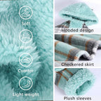 Dog Hoodie Sweater Dog Winter Clothes for Small Dogs Boy Girl Pet Hoodies for Dogs Cold Weather Coats Fall Puppy Sweatshirt Chihuahua Yorkie Cat Sweater Costumes, Small, Green