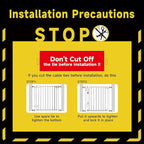 29.5-40.5" Baby Gate for Stairs, Dog Gate for Doorways, Walk Thru Auto Close Metal Baby Safety Gate for The House, Stairs and Doorways, Child Gate Pressure Mounted, Pet Gate for Dog Indoor - White