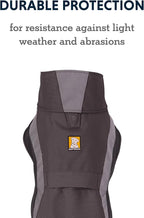 Ruffwear, Lumenglow High-Vis Dog Jacket, High-Visibility Protection for Day and Night, Blaze Orange, XX-Small