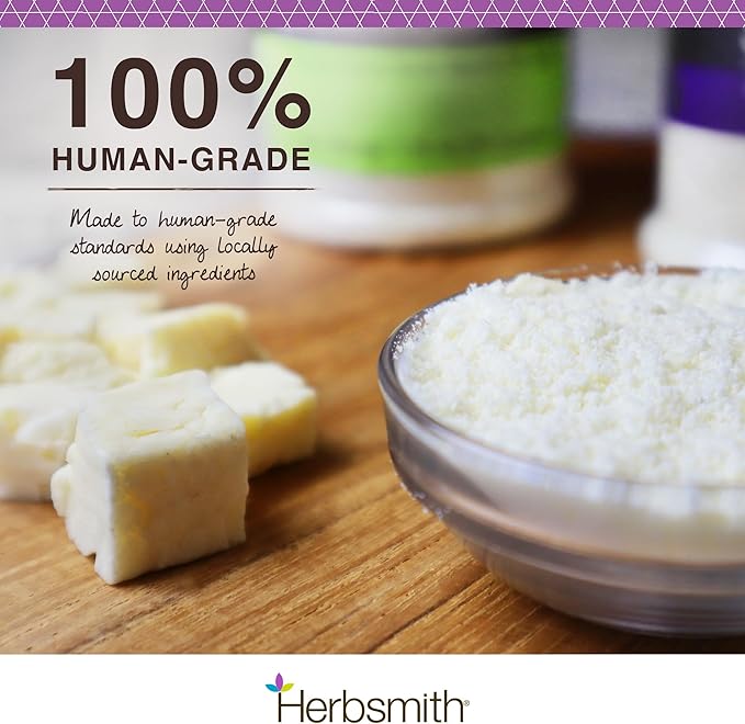 Herbsmith Sassy Cat Treats – Freeze-Dried White Cheddar – Human-Grade Wisconsin Cheese – Natural Snack for Picky Eaters – 1 Ingredient – USA Made – 4.6 oz