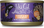 Tiki Cat After Dark Pate Wet Cat Food, Wild Venison & Beef Liver, 3 oz. Cans (12 Count)