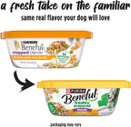 Purina Beneful Wet Dog Food, Chopped Blends With Chicken - 10 oz. Tubs (Pack of 8)