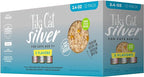 Tiki Cat Silver Variety Pack, Immune System Support Formulated for Older Cats Aged 11+, Senior Wet Cat Food, 2.4 oz. Can (12 Count)