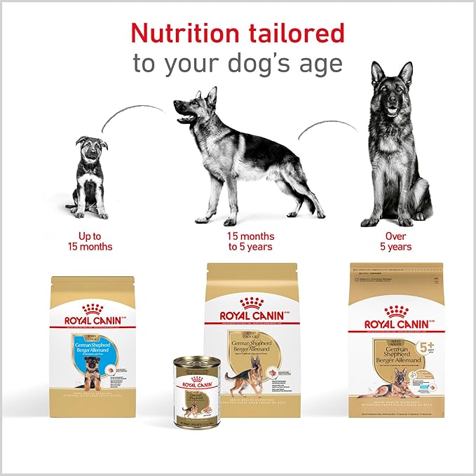 Royal Canin German Shepherd Adult Dry Dog Food, 17 lb bag