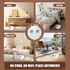 Automatic Cat Feeder Wet Food, 4 Meal Cordless Automatic Pet Feeder, Pet Fresh Food Refrigerated Container with 2 Ice Packs, Wet Foods Auto Feeder with Kitty Puppy Cat Dog Food Bowl