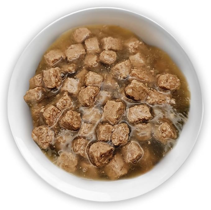 Chef Scoochie's Tender Seafood Chunks in Gravy Wet Cat Food - Easy Open Pop-Top Cans - Protein & Essential Nutrients - Gourmet Meal for Indoor & Outdoor Cats 12 Cans (14 oz e.)