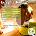 Wholistic Pet Organics WholeBiotics - Daily Dog Probiotics for Digestive Health Support & Immune Boost - 9 Strains - Prebiotics & Probiotics for Dogs & Cats - Gut Health for Dogs - 3 Oz - 85 Scoops