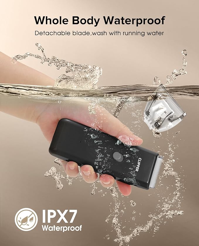 Pet Clippers for Dog Hair Grooming Low Noise, Rechargeable Cordless Cat Shaver with Ceramic Blade,Portable Pet Hair Trimmer for Matted & Long Hair