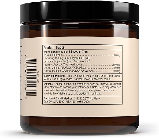 Bark & Whiskers Immune Support, 3.5 Oz. (102 g), 60 Scoops, Supports Liver & Digestive Health, Veterinarian Formulated, Non-GMO, Dr. Mercola