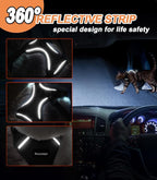 Halypet Cat Harness and Leash Set [ MAX Safety Third Generation ] Escape Proof Soft Adjustable Cat Leash Breathable Comfortable Vest Easy to Wear Kitten Harness for Outdoor Walking Black Small