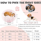 Himax Dog Beds for Medium Dogs, Pink Dog Bed with Blanket Attached, Calming Anti-Anxiety Fluffy Dogs Beds Washable (20"/26"/35")