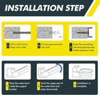 67OZ Automatic Water Dispenser for Dogs Cats Patented Auto-Filling Dog Water Bowl Dispenser Wall-Mount Saving Space Outdoor Dog Waterer Feeder Includes Fixed Part Copper Connector 3/4'' Water Hose